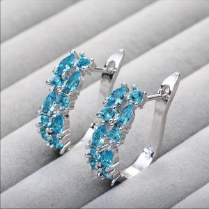 925 sterling silver hoop earrings